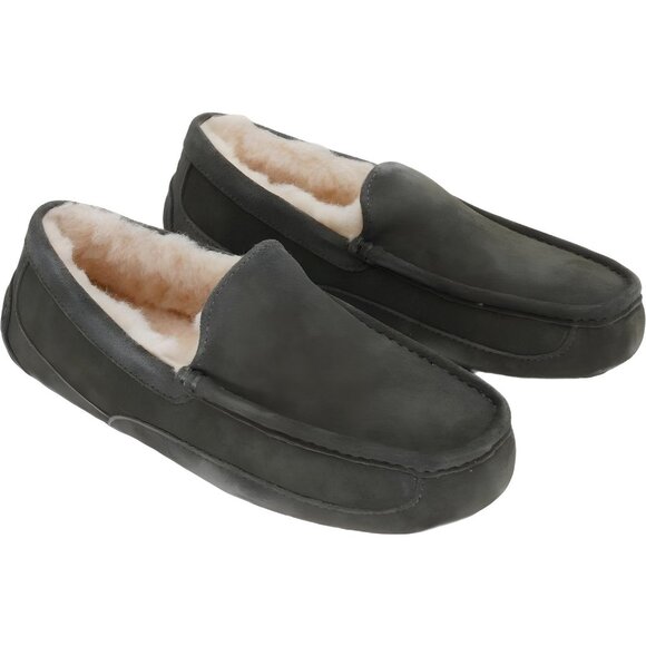 Ugg Ascot Mens Sheepskin Slippers Moccasin Comfort Mens US 8M - Picture 4 of 6